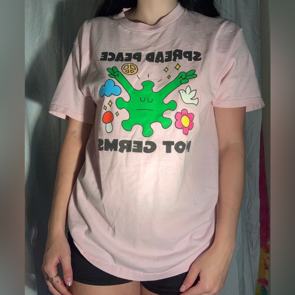 A.LAB (zumiez) Pink T-Shirt Medium